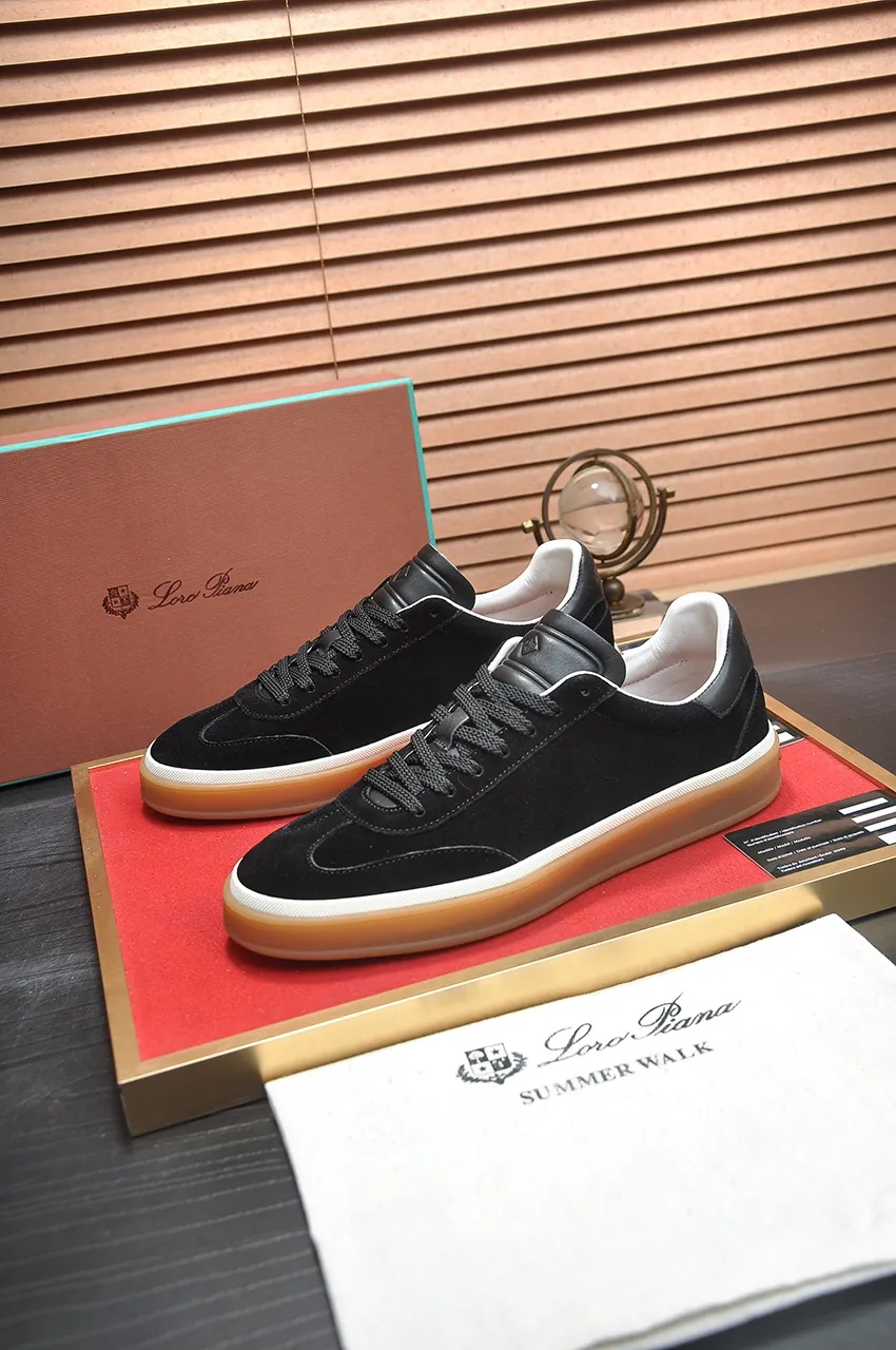 Men's men's shoes 💰540💶【𝐥𝐨𝐫𝐨 𝐏𝐢𝐚𝐧𝐚】lp classic loafers, an Italian treasure brand, the only brand that can match Hermès! Only after wearing it do we realize that we cannot let down our feet. The upper is imported cashmere, the lining of water-dyed cowhide ➕ the cowhide feet, the official original glass rubber outsole, and the pendant. Exclusive original packaging (tag ➕ brand paper ➕ outer box ➕ hand bag) code number: 38-45